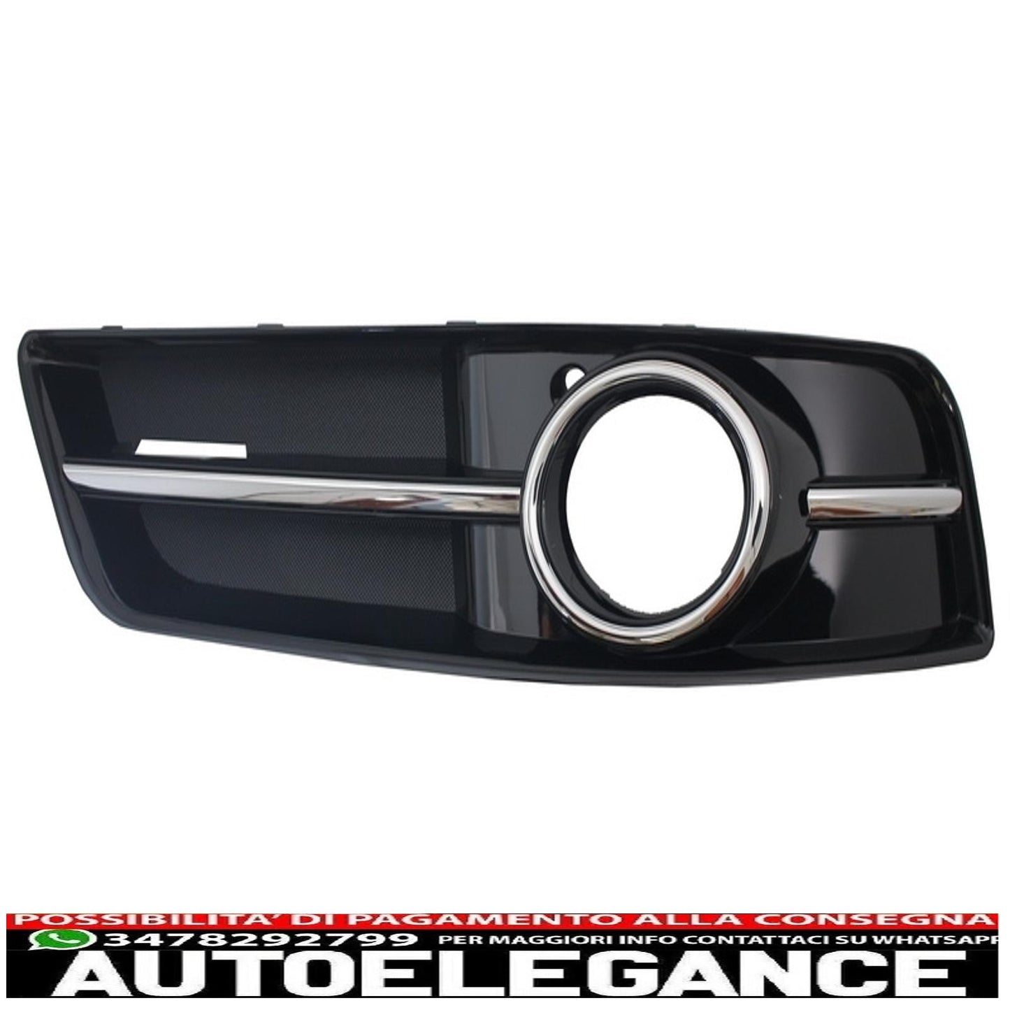 Copri fendinebbia griglie laterali adatti per audi a3 facelift (8p1) (2008-2012) s3 sline design AUTOELEGANCERICAMBI
