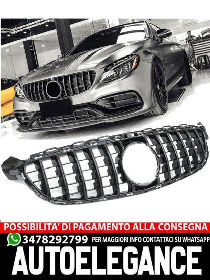 Griglia adatta per Mercedes W205 C63 AMG PANAMERICANA OPTIK (SOLO C63 AMG)