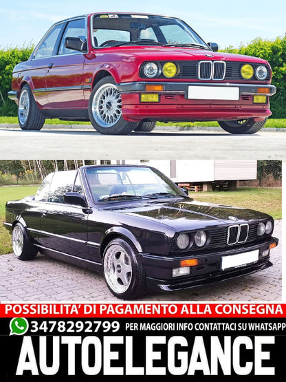 SOTTOPARAURTI ANTERIORE PER BMW E30 " JIMMY HILL " STILE ( 1983-1987 )