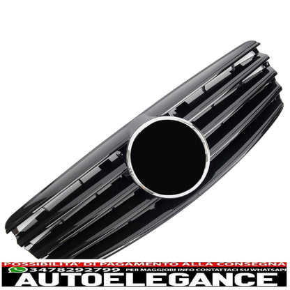 griglia sport griglia radiatore adatto per mercedes w211 s211 e 2002-2006 nero lucido-mostra il titolo originaletesto originalegrill sport kühlergrill passt für mercedes w211 s211 e 2002-2006 glanz schwarz