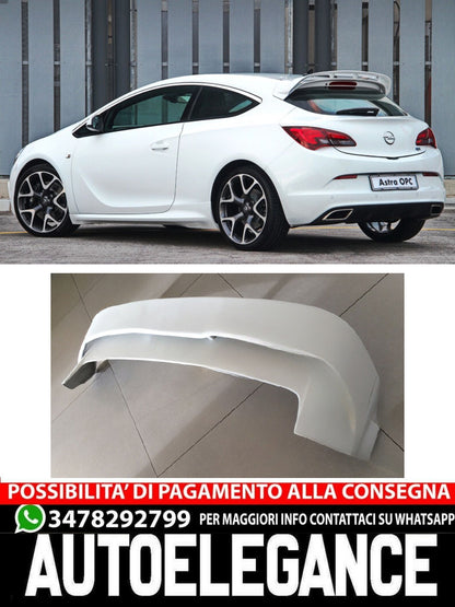 SPOILER ADATTO PER VAUXHALL ASTRA J GTC STILE BIPIANO