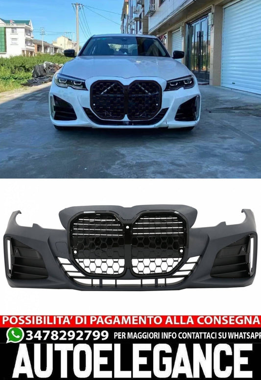 FRONT BUMPER SUITABLE FOR BMW 3 SERIES G20 G21 2020-2023 M LOOK