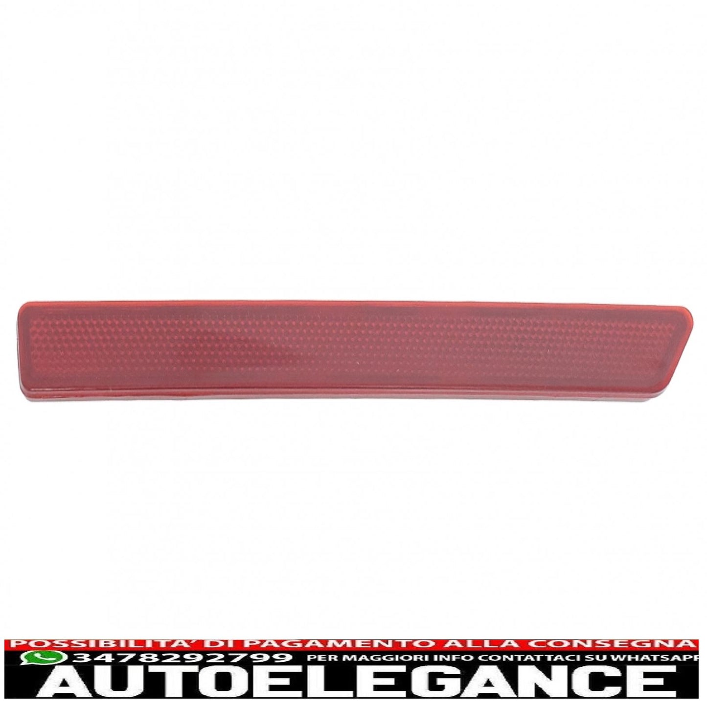 catadiottro rosso adatto a bmw serie 3 f30 (2011-2019) solo evo design paraurti posteriore lato sinistro AUTOELEGANCERICAMBI