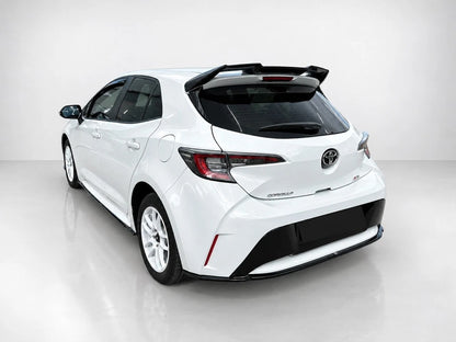 👉Gonne Laterali per Toyota Corolla MK12 Hatchback 18+ Sottoporta Nero Lucido👈
