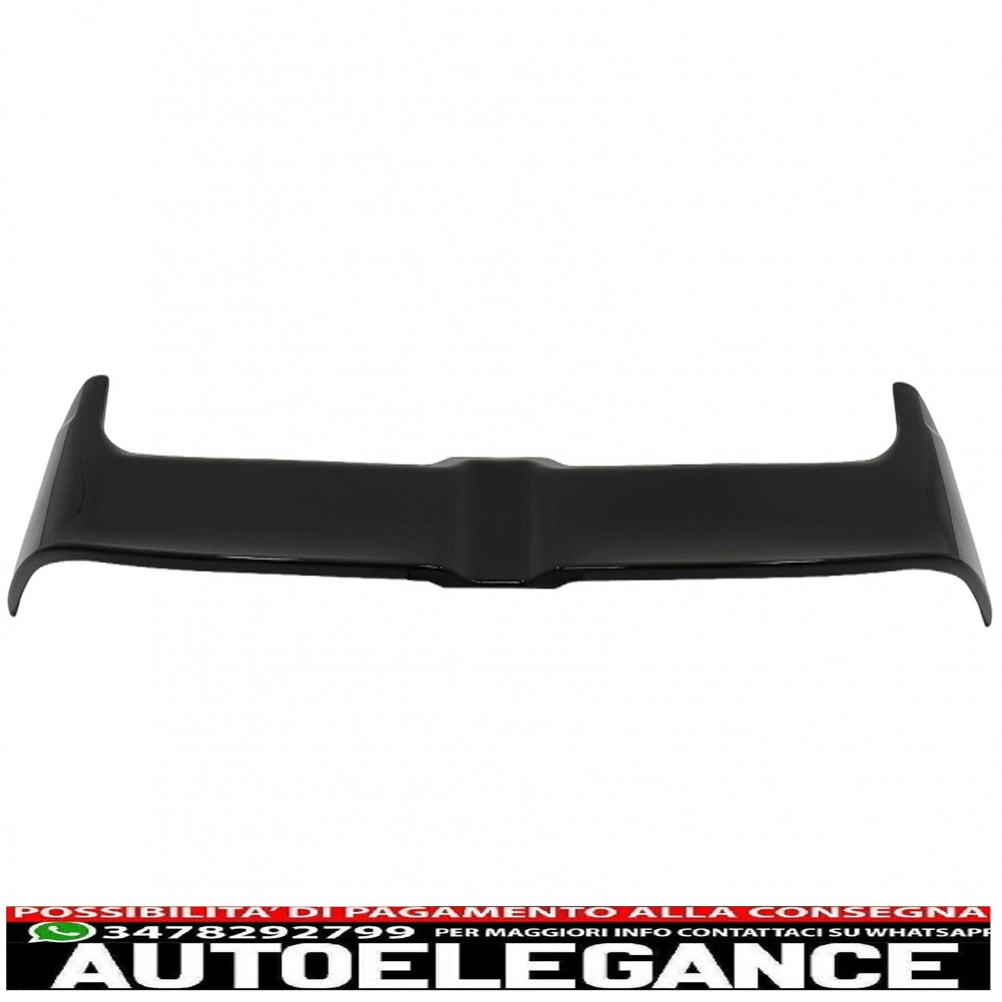 roof spoiler suitable for vw golf 7 vii (2012-2017) gti oett design piano black
