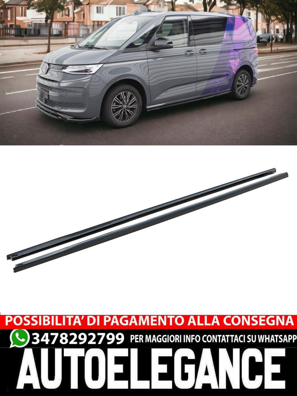 MINIGONNE LATERALI VOLKSWAGEN MULTIVAN T7