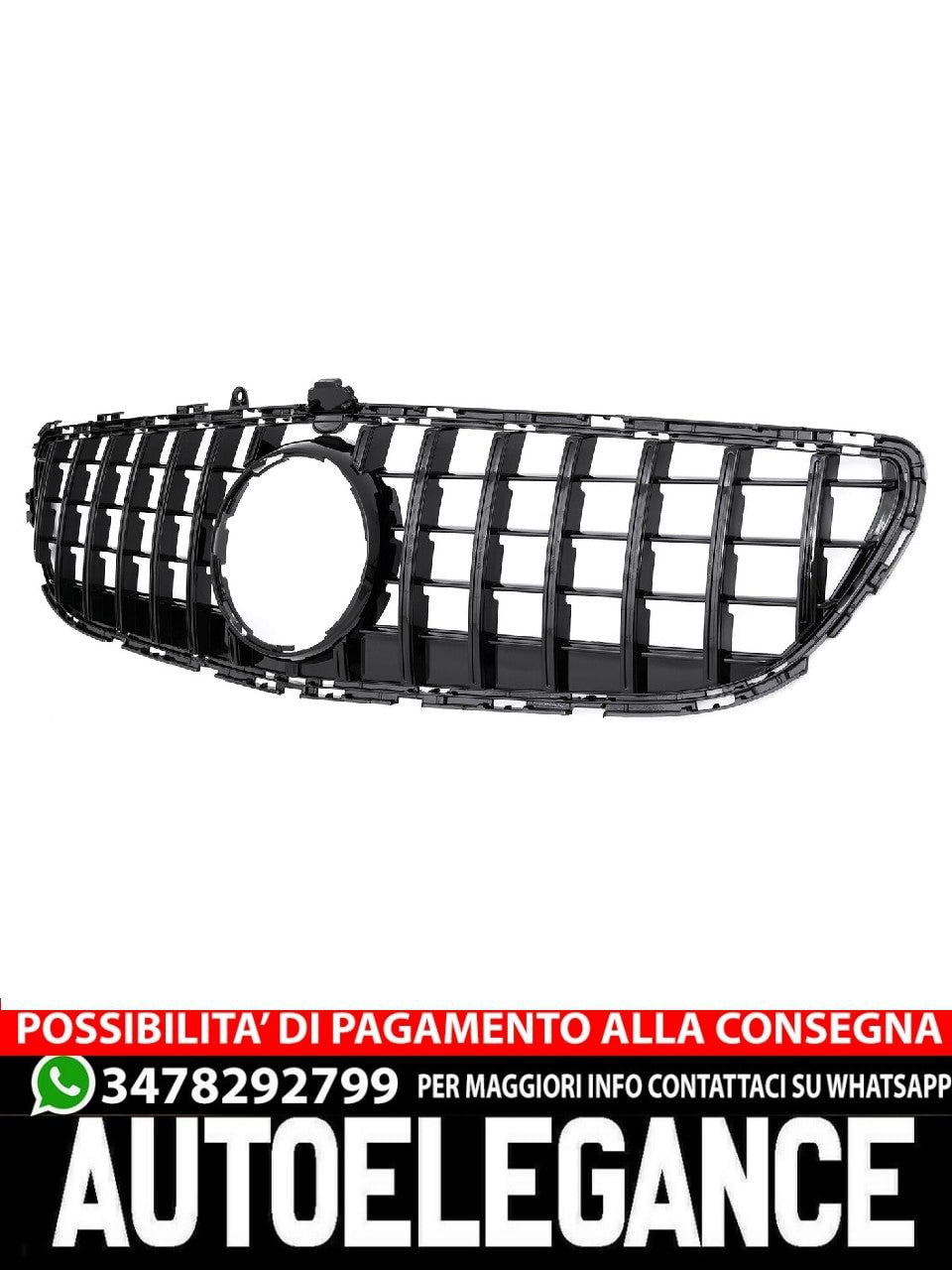 Griglia sportiva per Mercedes W218 CLS 2014-2018 PANAMERICANA AMG LOOK