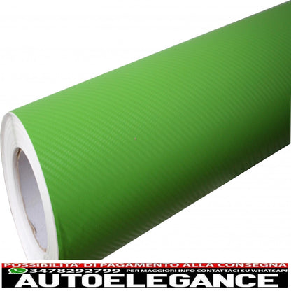 3D Carbon Fiber Textured Film - Car Vinyl 30 Meters