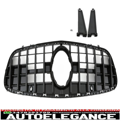 Griglia radiatore sport panamericana gt adatta per mercedes r231 sl lifting-mostra il titolo originaletesto originalesport panamericana gt grill griglia radiatore adatta per mercedes r231 sl facelift