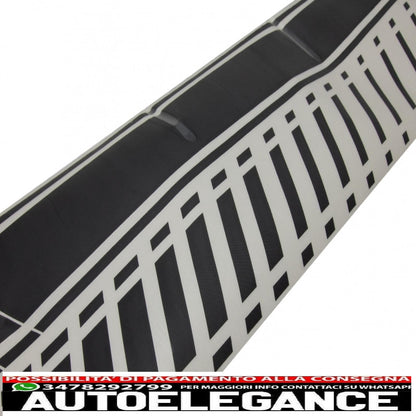 side decals matt black vinyl sticker suitable for vw polo golf 5 6 7 v vi vii (2003-up) 