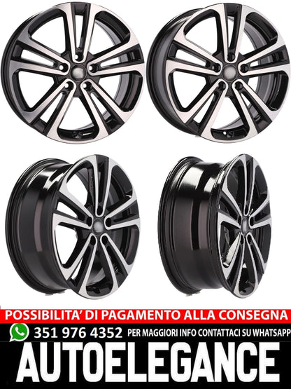 ALLOY WHEEL 17" Suitable for ALFA ROMEO CITROEN DS FIAT FORD JAGUAR LANCIA LAND ROVER LINCOLN MERCEDES OPEL PEUGEOT RENAULT SMART TOYOTA VOLVO