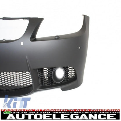 paraurti anteriore adatto per bmw serie 3 e90 e91 touring lci facelift (2008-2011) design m3