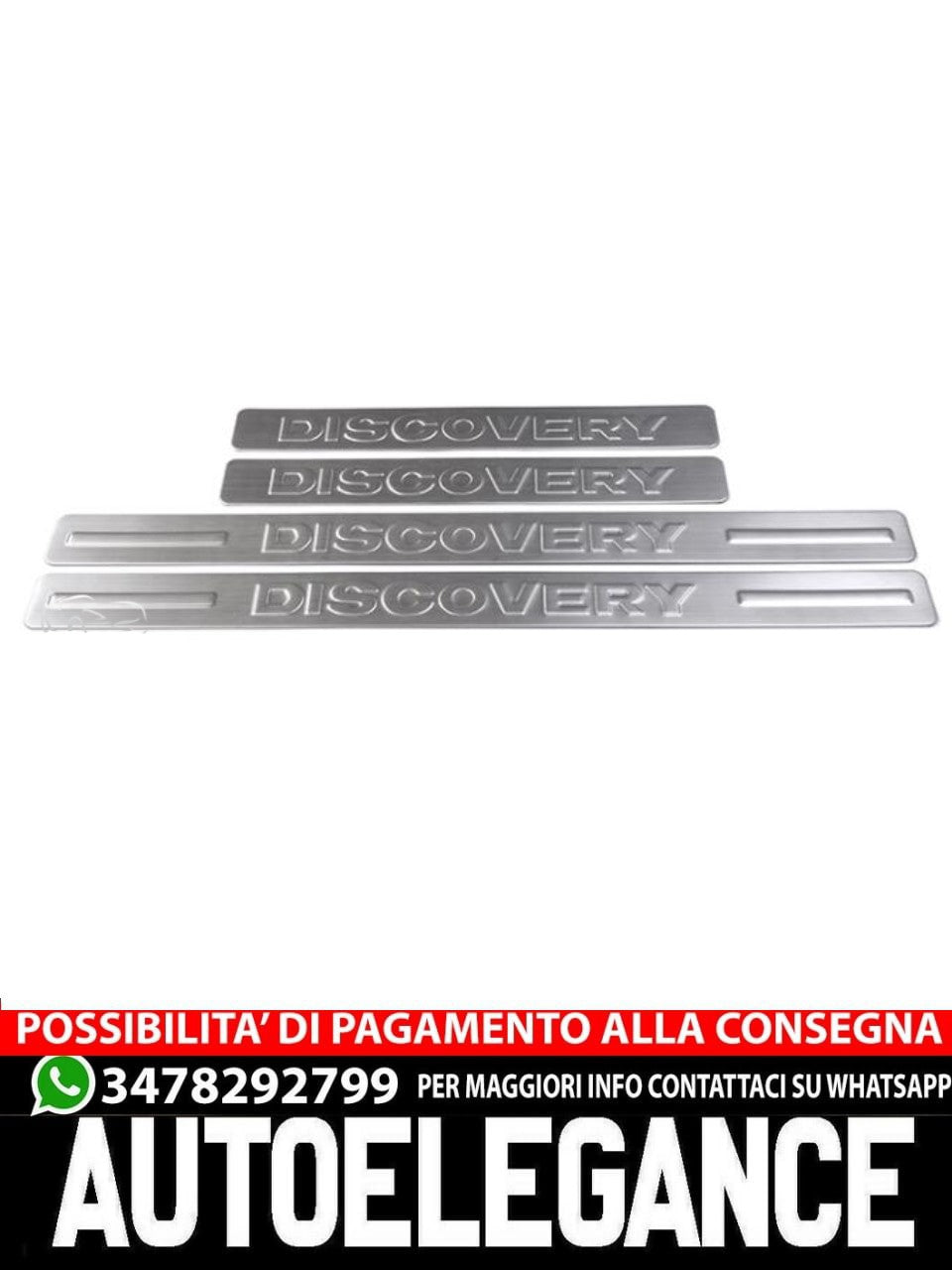 Per Land Rover Discovery 4 L319 battibarre di ingresso esterne Discovery