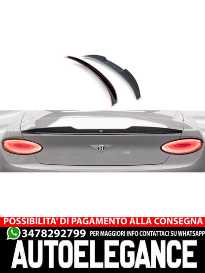 TAPPO SPOILER 3D compatibile per BENTLEY CONTINENTAL CONVERTIBLE GT MK3