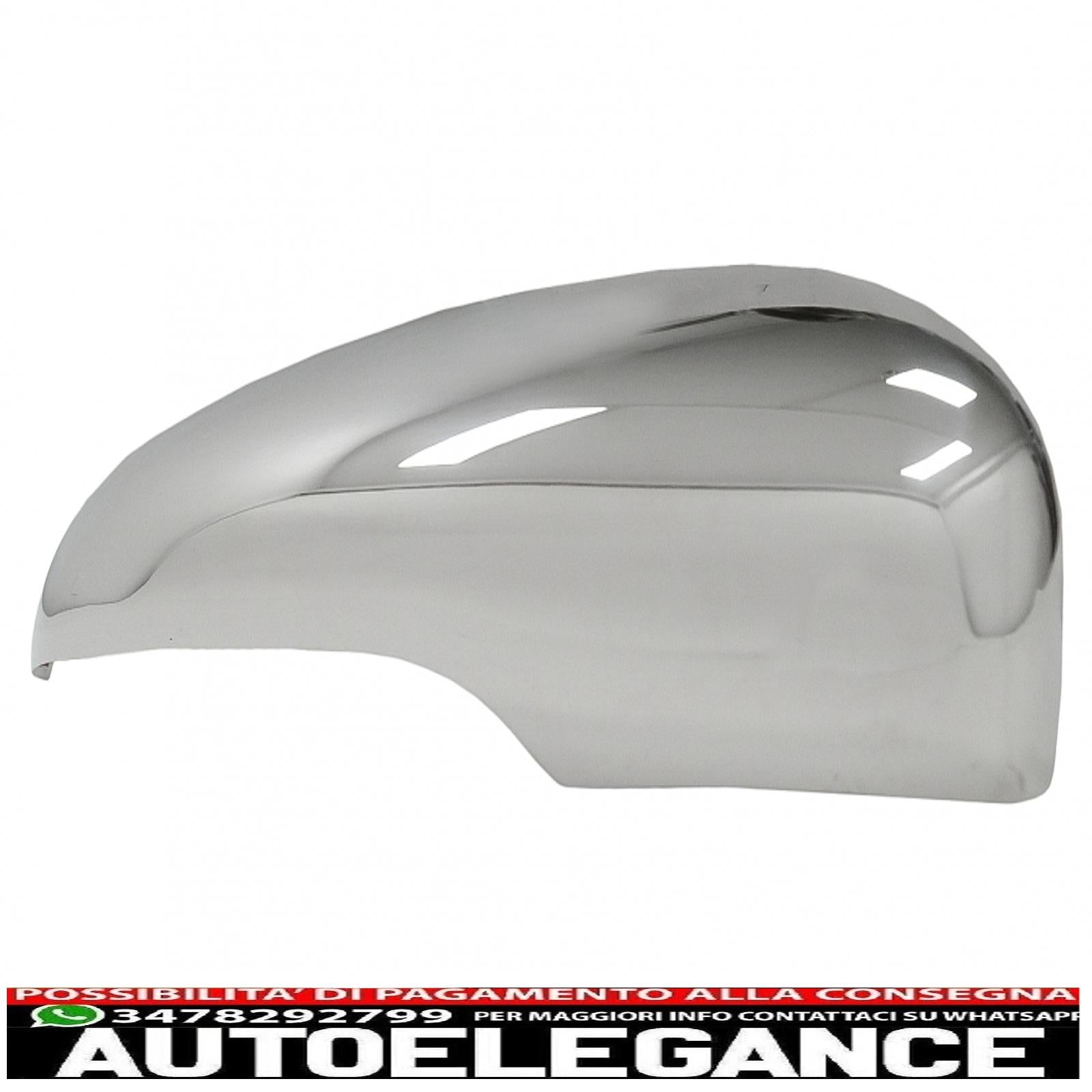 Copri specchietti adatti per vw golf 6 vi (2008-2014) in acciaio inossidabile AUTOELEGANCERICAMBI