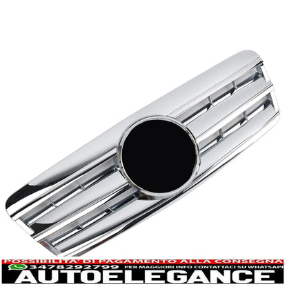 La griglia del radiatore sportiva è adatta per Mercedes C208 A208 CLK cromata