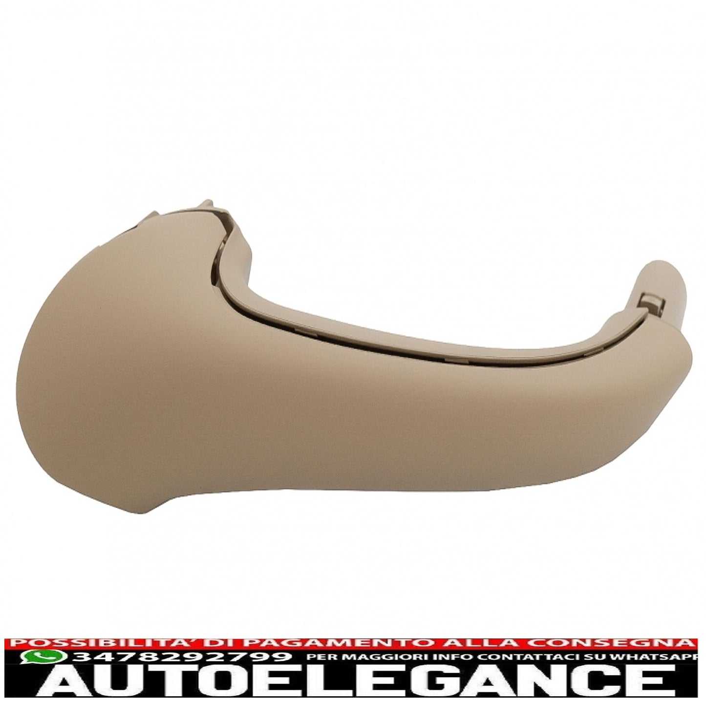set of front interior door handles suitable for mercedes c class w203 s203 (2000-2007) beige