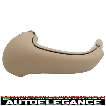 set of front interior door handles suitable for mercedes c class w203 s203 (2000-2007) beige