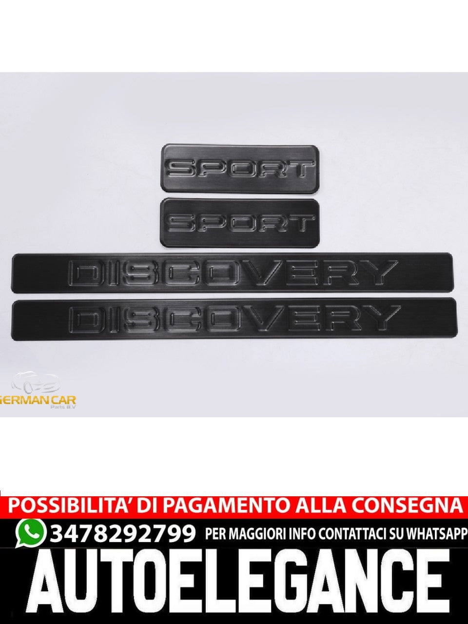 Per Land Rover Discovery Sport battibarre di ingresso Discovery Titanium