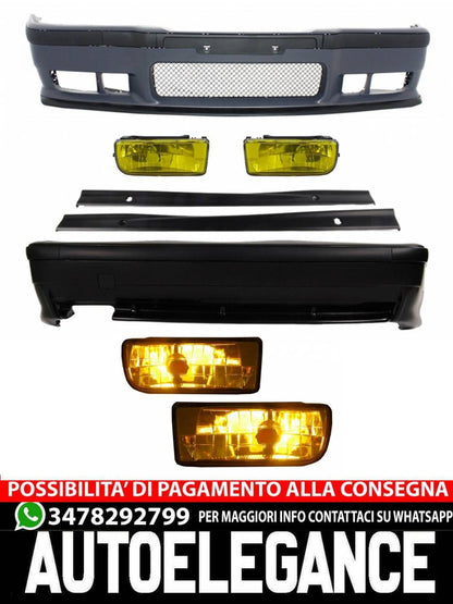 Kit carrozzeria completo adatto per BMW Serie 3 E36 1992-1998 M3 Design