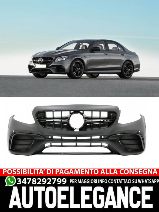 Paraurti anteriore adatto per Mercedes Classe E W213 S213 C238 A238 (2016-2019)