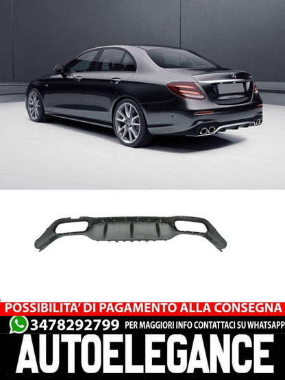 Front bumper with diffuser suitable for Mercedes E-Class W213 (2016-2019)