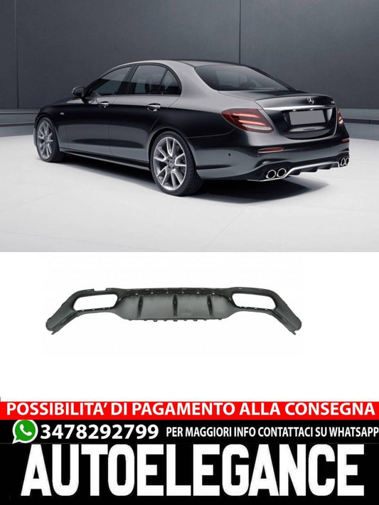 Front bumper with diffuser suitable for Mercedes E-Class W213 (2016-2019)