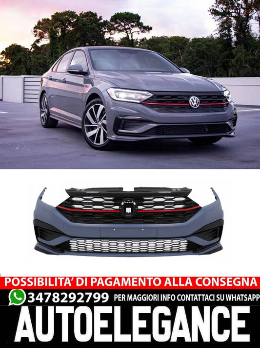 Paraurti anteriore con griglia centrale adatto per VW Jetta Mk7 (2019-2021)