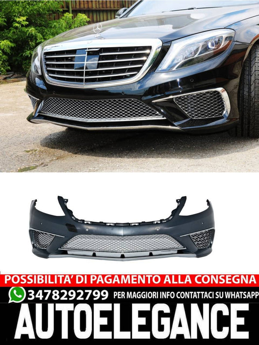 Paraurti anteriore adatto per Mercedes Classe S W222 (2013-06.2017) S65 Design