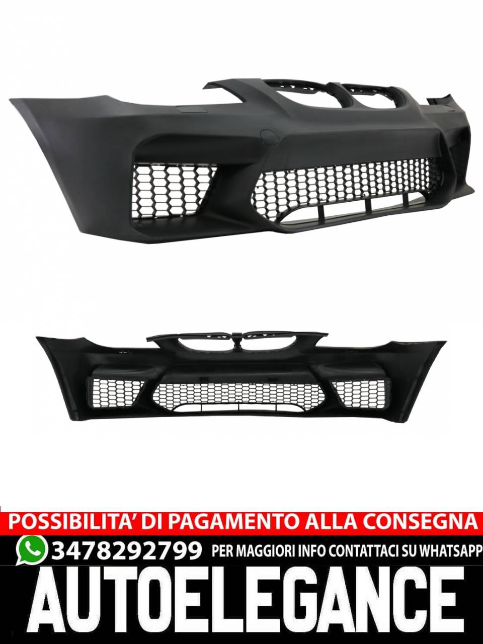 Front Bumper suitable for BMW 5 Series E60 Sedan E61 Touring (2003-2010)