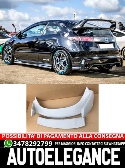 SPORTS SPOILER suitable for HONDA CIVIC MK8 VIII (2006-2011) 