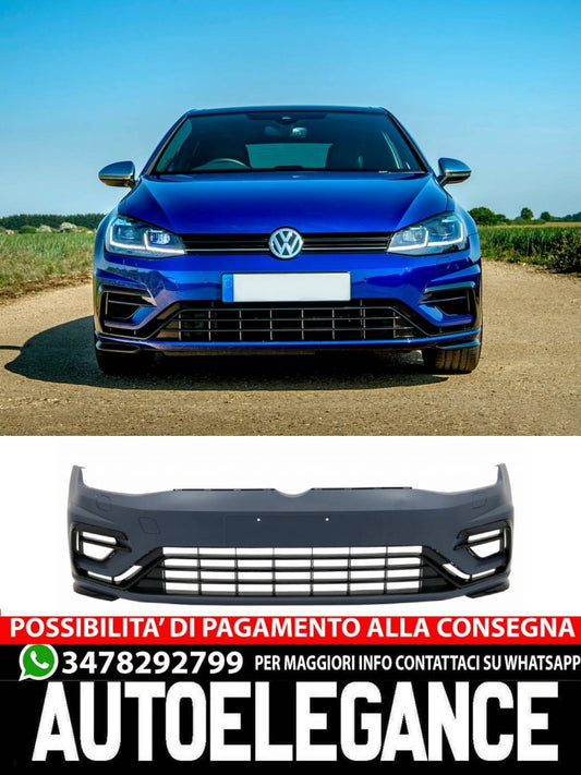Front bumper suitable for VW Golf 7.5 (2017-2020) R Design