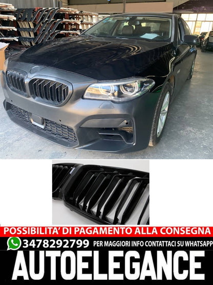 Front Bumper with Grilles Fit for BMW 5 Series F10 F11(2011-2017)