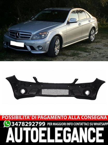 Paraurti anteriore Laterali adatti per Mercedes Classe C W204 (2007-2012)