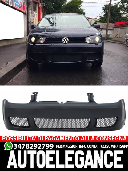 Paraurti anteriore adatto per VW Golf IV 4 MK4 (1997-2004) R32 Look