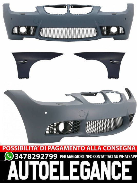 Front bumper with mudguards suitable for BMW 3 Series E92 (2006-2009)