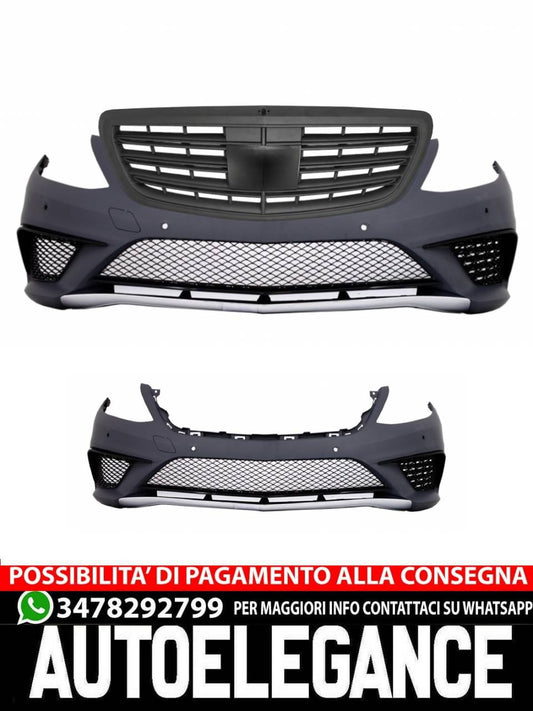 Front bumper suitable for Mercedes S-Class W222 (2013-06.2017)