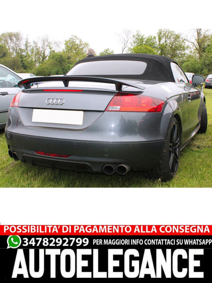 PARAURTI POSTERIORE / DIFFUSORE / SPLITTER adatto per AUDI TT 8J SPOILER
