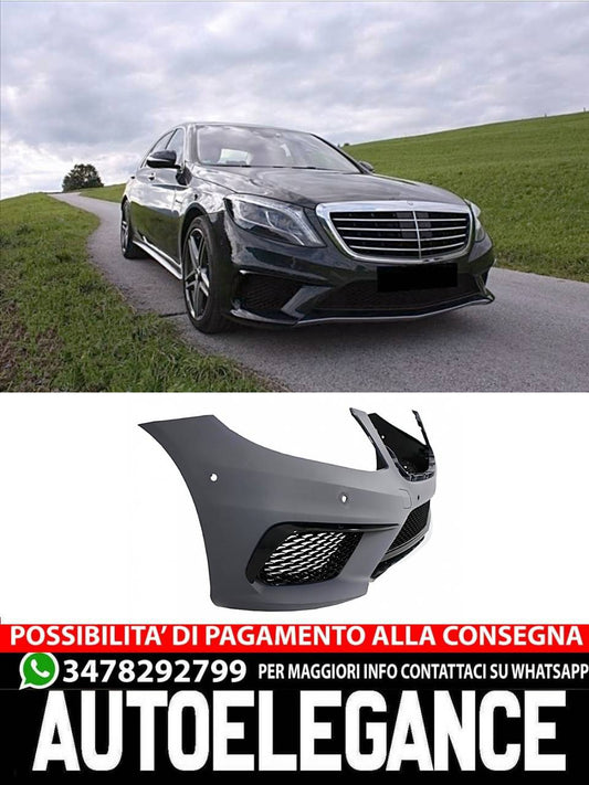 Paraurti anteriore adatto per Mercedes Classe S W222 (2013-06.2017) S63 Design