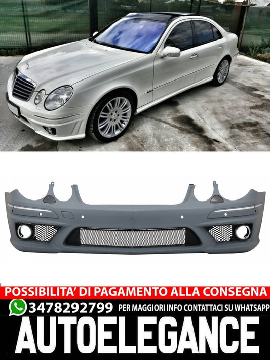 Paraurti anteriore adatto per Mercedes W211 Classe E Facelift (2006-2009)
