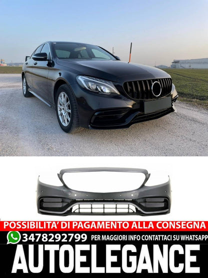 Paraurti Anteriore con Griglia adatta per Mercedes Classe S W221 (2005-2010)