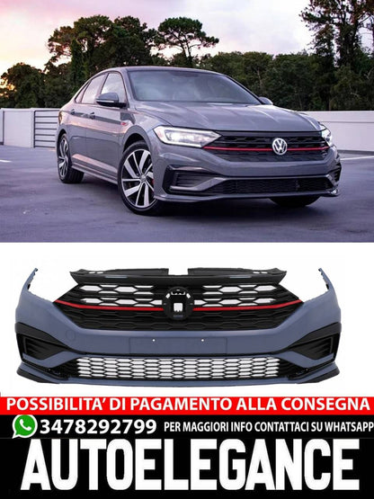 Paraurti anteriore con griglia centrale adatto per VW Jetta Mk7 (2019-2021)