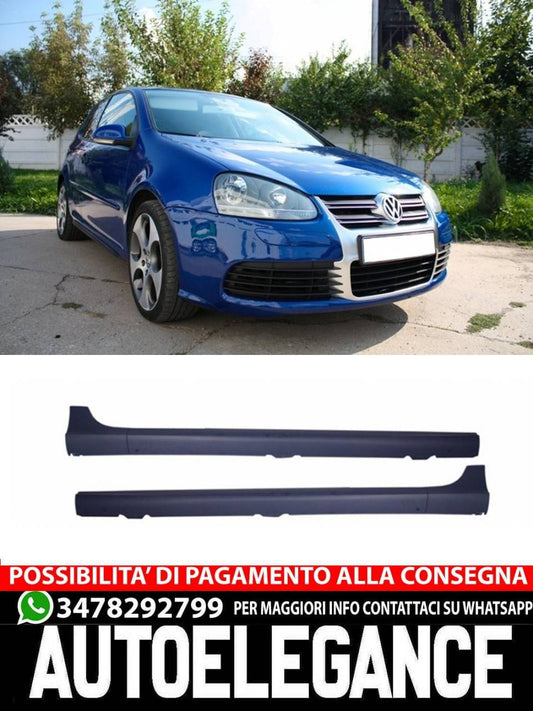 Paraurti anteriore con minigonne laterali adatti per VW Golf V 5 (2003-2007)