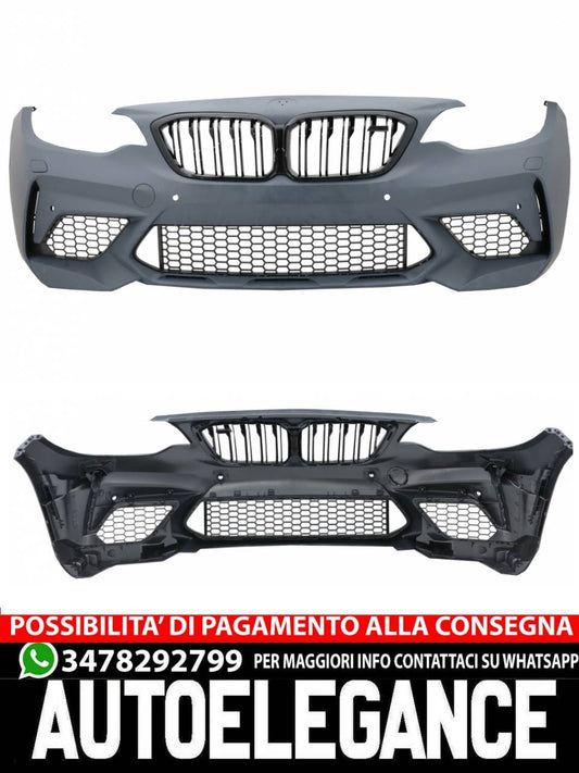 Paraurti anteriore adatto per BMW Serie 2 F22 F23 (2014-)