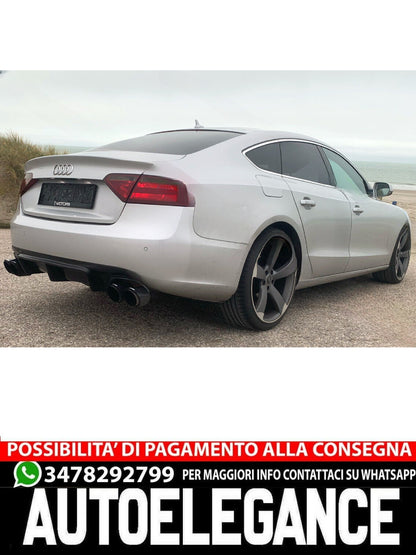 MINIGONNA POSTERIORE / DIFFUSORE / SPOILER AUDI A5 SPORTBACK 2012-2016