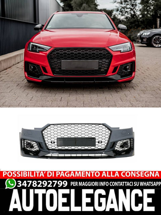 Paraurti anteriore adatto per Audi A4 B9 8W Limousine Avant (2016-2018)