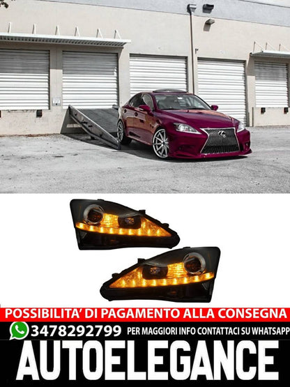 Paraurti anteriore con spoiler inferiore Lipso adatto per Lexus IS XE20