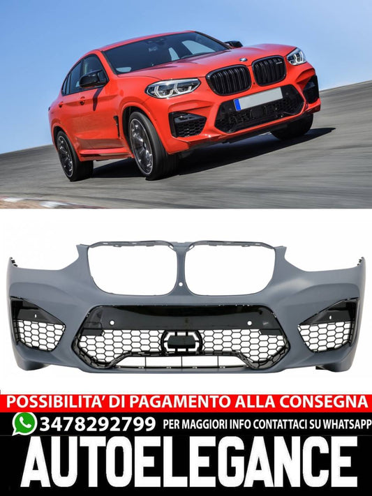 Paraurti anteriore adatto per BMW X3 G01 (2017-UP) X4 G02 (2018-Up)M Tech Design