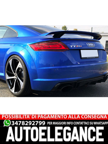 AUDI TT 8S S-LINE (2013-2016) TT RS LOOK SPOILER/DIFFUSORE PARAURTI POSTERIORE