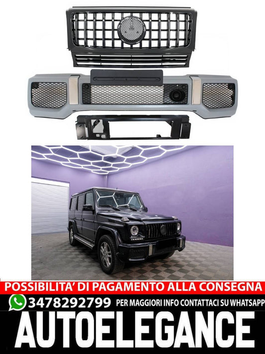 Paraurti anteriore con calandra adatta per Mercedes Classe G W463 (1989-2017)